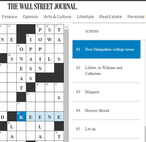 recognition from the academy wsj crossword|Recognition from the Academy WSJ Crossword.